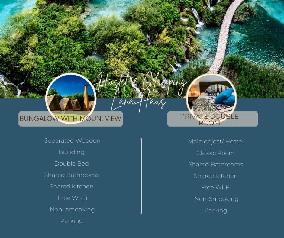 Rooms & Glamping Lana Haus Licko Petrovo Selo Luaran gambar